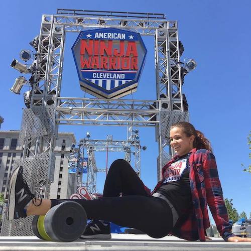 Restroom for the American Ninja Warrior in Cleveland