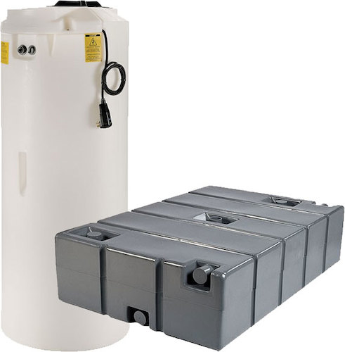 Freshwater Portable Toilet and Holding Tank